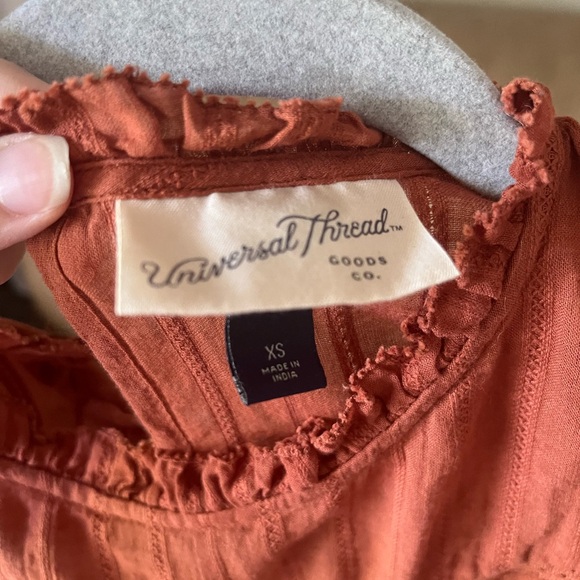 Universal Thread Rust Blouse - Picture 4 of 4